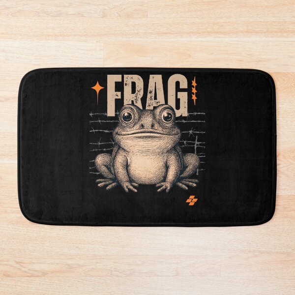 Item preview, FRAG Vintage Frog Illustration designed and sold by azouz72.