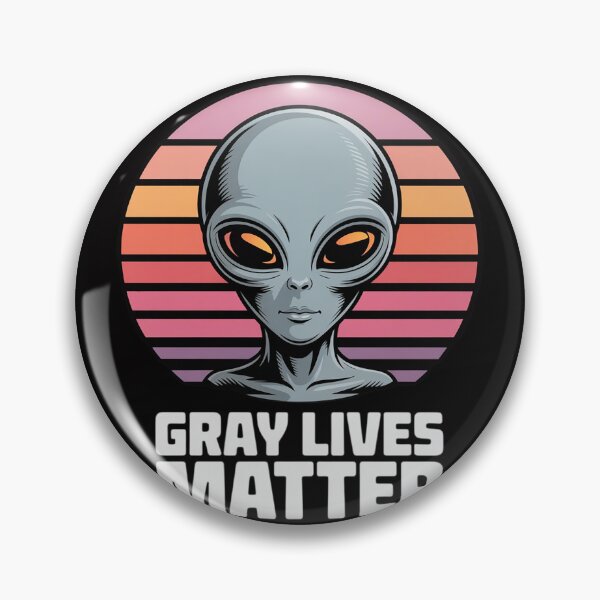 Item preview, Gray Lives Matter UFO Alien Extraterrestrial Grey designed and sold by gerardostokes.