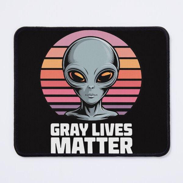 Item preview, Gray Lives Matter UFO Alien Extraterrestrial Grey designed and sold by gerardostokes.
