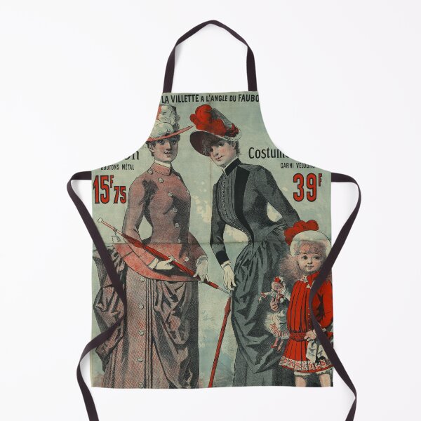 Item preview, French Female Clothing Advertising Poster (1886) designed and sold by 19th Century in Color.