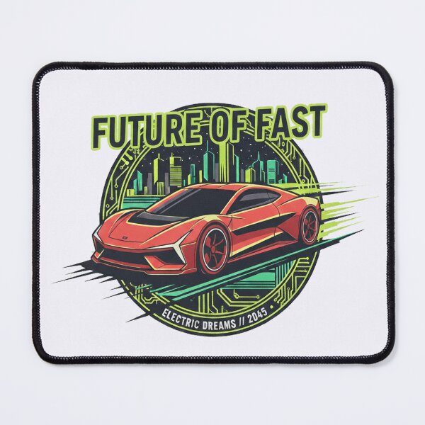 Item preview, Future of Fast – Futuristic Electric Supercar Cyberpunk Style designed and sold by 081ZONE.