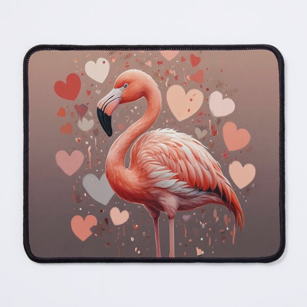 Item preview, Valentine Day Cute Flamingo designed and sold by NeatThingLover.