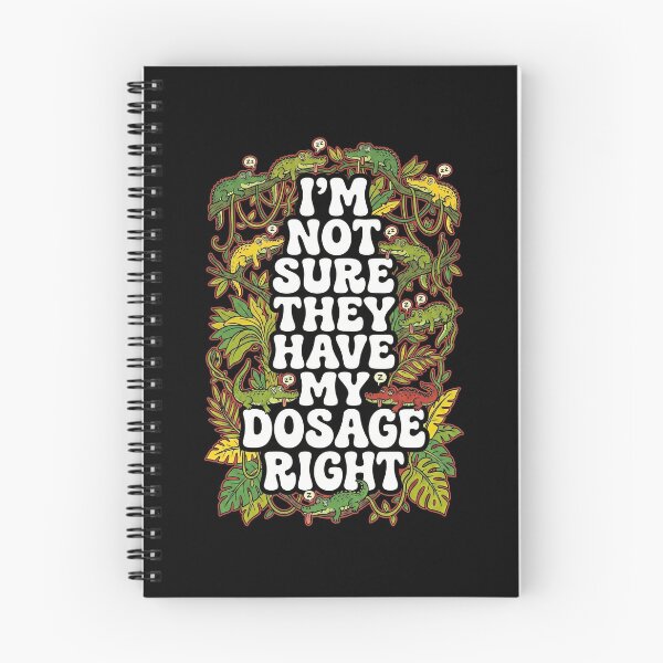 Item preview, I'm Not Sure They Have My Dosage Right - Funny Retro Alligator Meme designed and sold by G350.