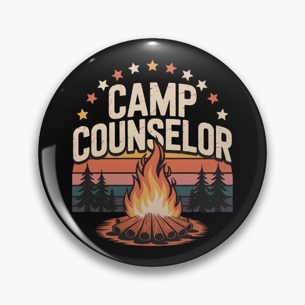 Item preview, Camp Counselor for Summer Camps Staff designed and sold by tiekanamac.