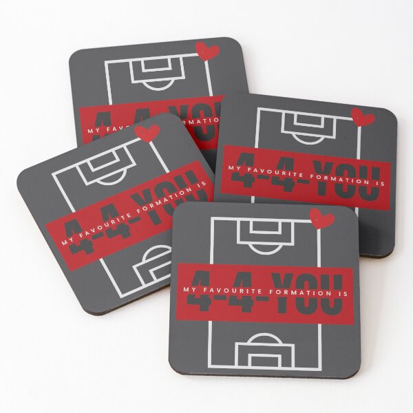 Item preview, My Favourite Formation is 4-4-You Football Valentine's Design designed and sold by Robbo's Tees Designs.