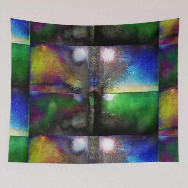 Item preview, Realm of Two Skies Dreamscape - Where Two Worlds Touch designed and sold by Artondra Hall.