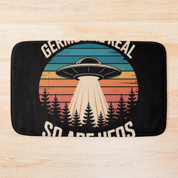 Item preview, Germs Are Real And So Are UFOs - UFO Halloween Alien designed and sold by jewellmeyers.