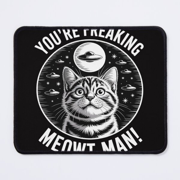Item preview, Freaking Meowt UFO Cat designed and sold by jewellmeyers.