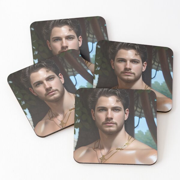 Item preview, Man with a Handsome Face designed and sold by zambalala.
