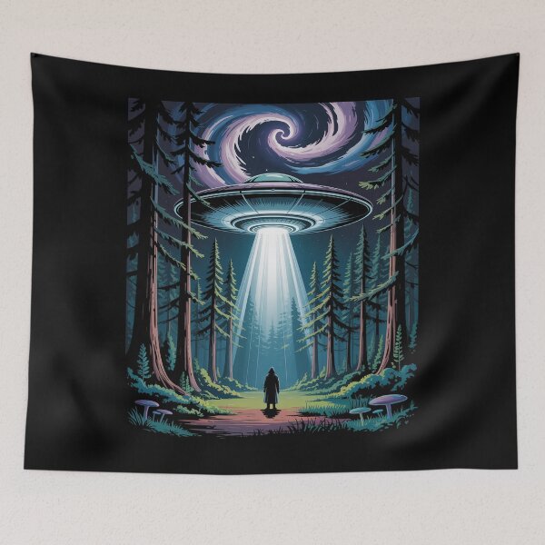Item preview, Flying Saucers Ufos Abductions Alien Conspiracies designed and sold by traceydowns.