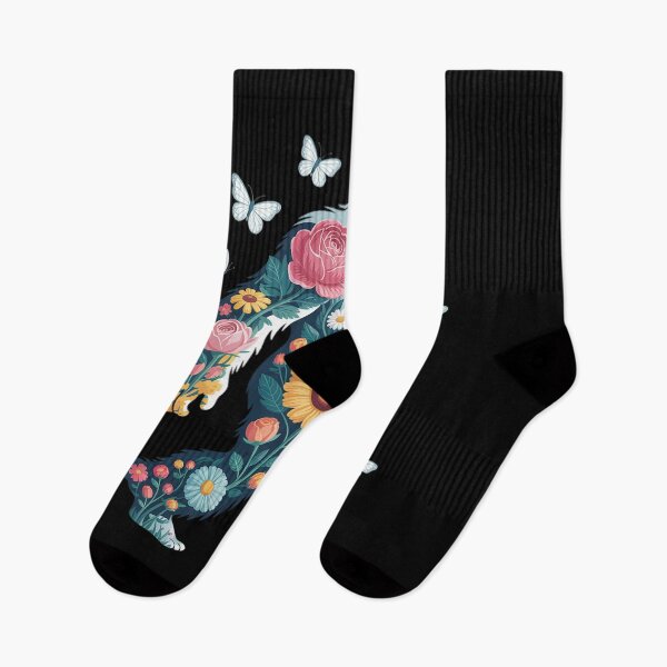 Item preview, Floral Bigfoot - Colorful Flowers Sasquatch Lover designed and sold by traceydowns.