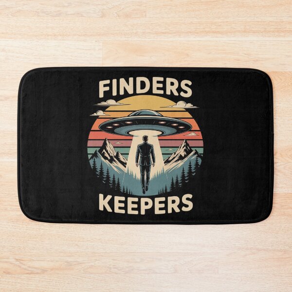 Item preview, Finders Keepers - UFO Bigfoot Alien Abduction designed and sold by traceydowns.