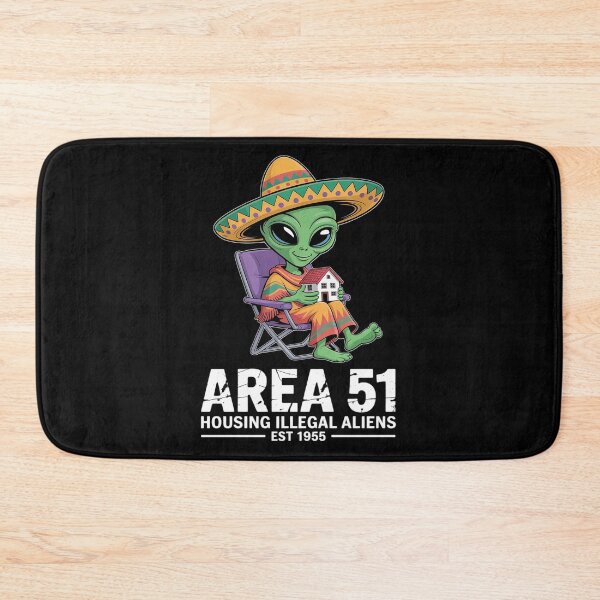 Item preview, Cinco De Mayo Area 51 UFO Drunk Illegal Alien designed and sold by KristieRamsey.