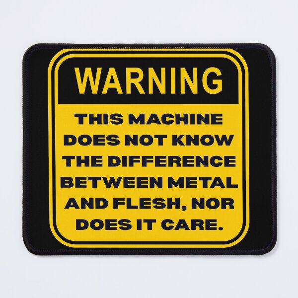 Item preview, Warning This machine does not know the difference designed and sold by Simply Positive.