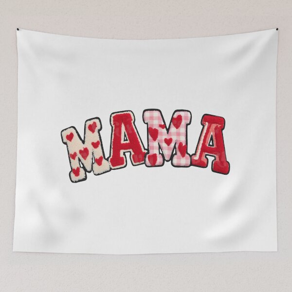 Item preview, MAMA Vday, MAMA Varsity, Mama Latchhook, Trendy Valentine, Vday Preppy, Valentines Day designed and sold by DesignDenDo ⭐⭐⭐⭐⭐.