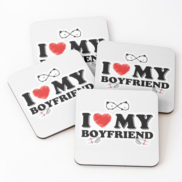 Item preview, I Love My Boyfriend Valentine Art designed and sold by azouz72.