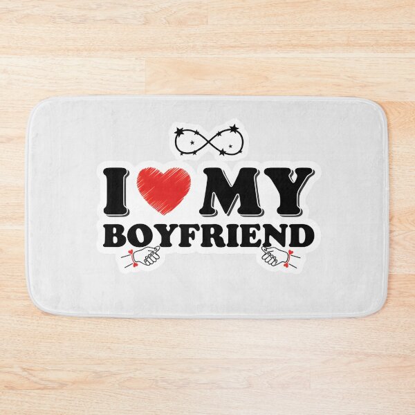 Item preview, I Love My Boyfriend Valentine Art designed and sold by azouz72.