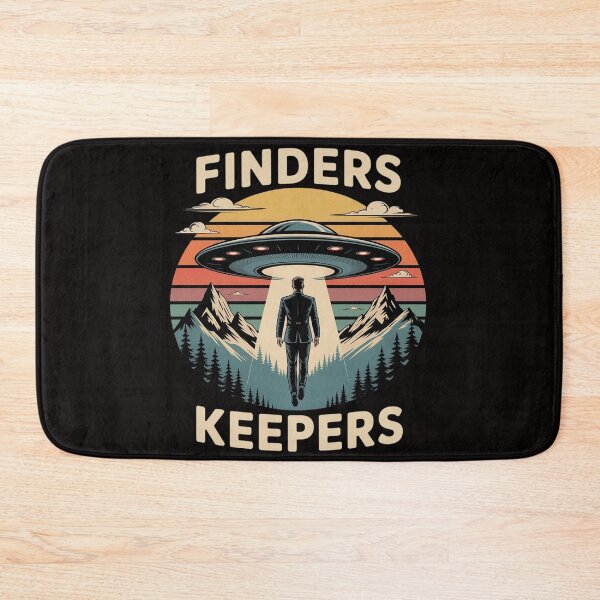 Item preview, Finders Keepers - UFO Bigfoot Alien Abduction designed and sold by HesterFoley.