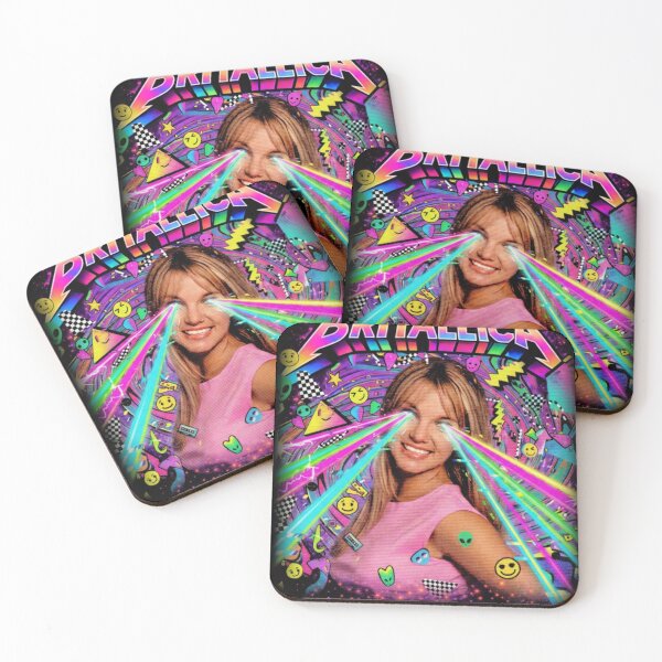 Item preview, Britallica Britney Spears Metal Tribute 90s style designed and sold by Smells Like Merch Spirit.