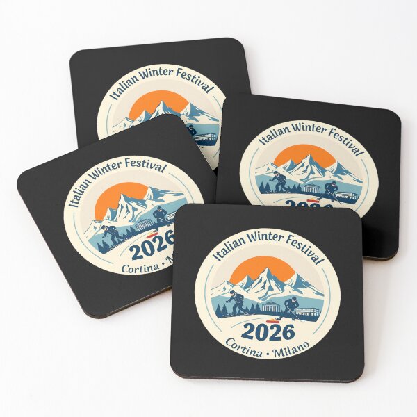 Item preview, Italian Winter Festival Cortina Milano 2026 Winter Olympics  designed and sold by Thread&Fable.