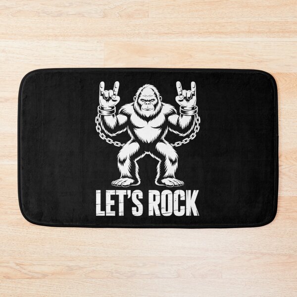 Item preview, Bigfoot Rock On Sasquatch Rock and Roll Let's Rock designed and sold by KristieRamsey.