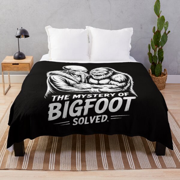 Item preview, Bigfoot Gift Mystery Of Big Foot Alien UFO designed and sold by HesterFoley.