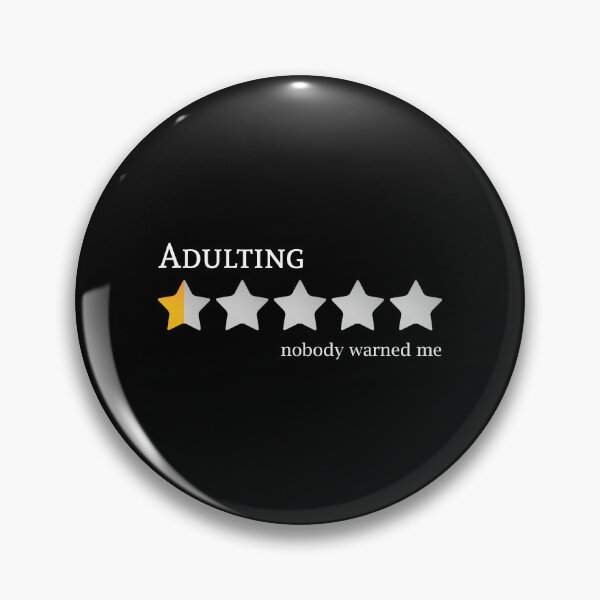 Item preview, Half a star for adulting designed and sold by AngieMStore.