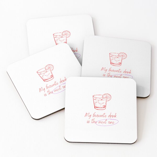 Item preview, My favourite drink is the next one designed and sold by BlissThreads.