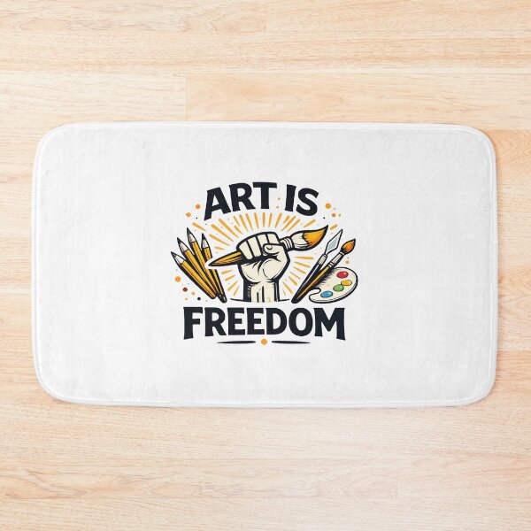 Item preview, Art Is Freedom – Creative Artist Fist Illustration designed and sold by RetroPop23.