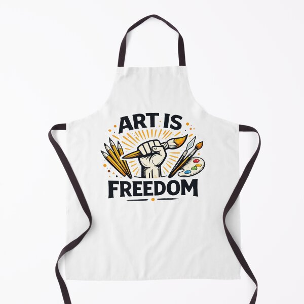 Item preview, Art Is Freedom – Creative Artist Fist Illustration designed and sold by RetroPop23.