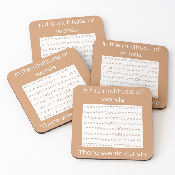 Item preview, Proverbs 10:19 designed and sold by Undonemadenew.