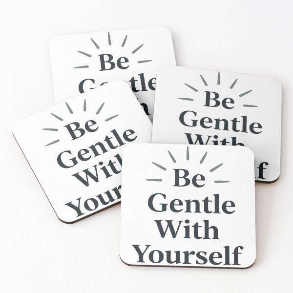 Item preview, Be Gentle With Yourself T-Shirt – Self Care & Mental Health Motivation Tee designed and sold by Design-Pro-21.