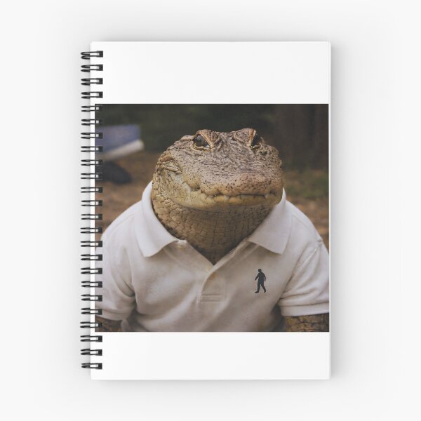 Item preview, Vintage Alligator in a Polo Shirt – Deadpan Analog Animal Photography designed and sold by Otaku Style.