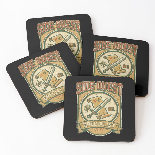 Item preview, Side Quest Specialist Funny Retro RPG Gaming Adventure designed and sold by G350.