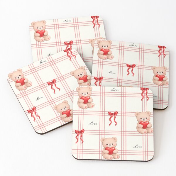 Item preview, Cute Teddy Bear Love designed and sold by ClamberryStudio.