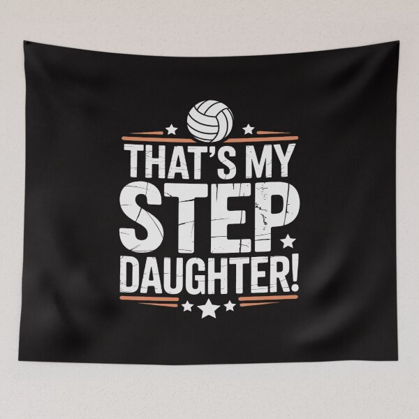 Item preview, Volleyball Step-Dad Proud Volleyball Player Stepfather designed and sold by HesterFoley.