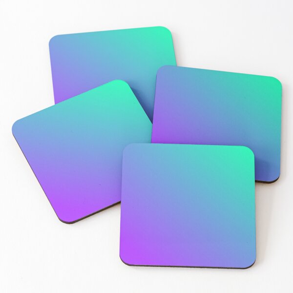 Item preview, Turquoise and Purple Minimal Gradient  designed and sold by patternsoup.