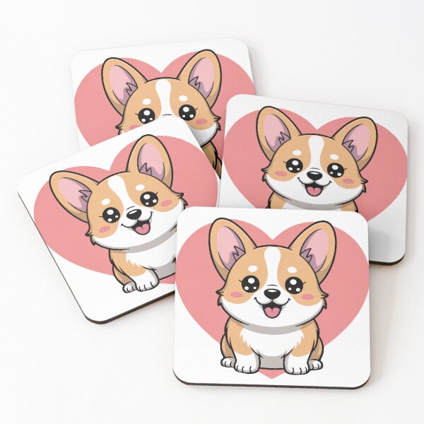 Item preview, Adorable Pastel Corgi Puppy – Cute Dog Design (Transparent Background) designed and sold by AnimeHentaiArt.