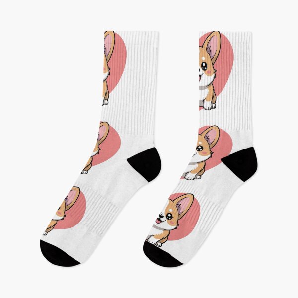 Item preview, Adorable Pastel Corgi Puppy – Cute Dog Design (Transparent Background) designed and sold by AnimeHentaiArt.
