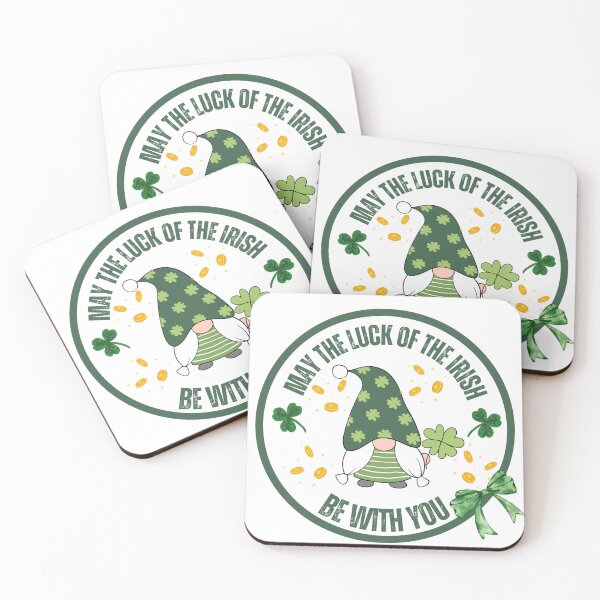 Item preview, May the Luck of the Irish Be With You – St. Patrick’s Day Gnome Design designed and sold by BlesstB.