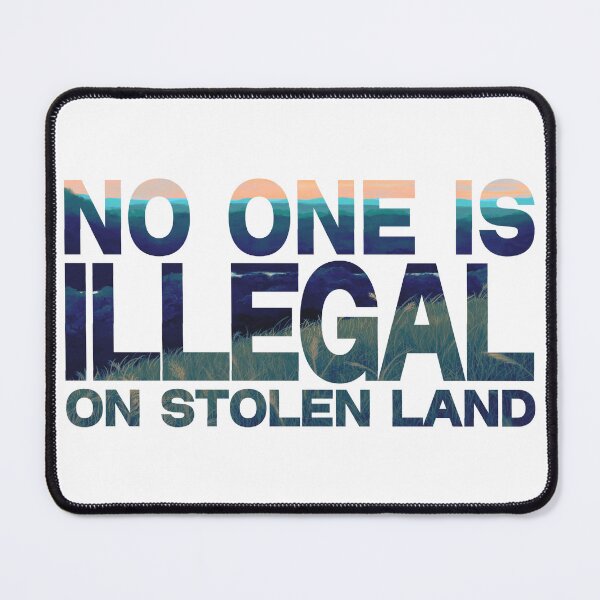 Item preview, No one is Illegal designed and sold by traveleroama.
