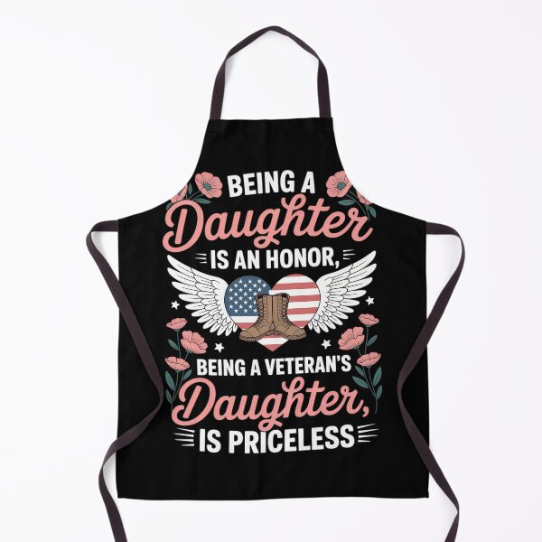 Item preview, Being A Daughter Is An Honor Being Veteran_s Daughter designed and sold by tiemacopaxer.