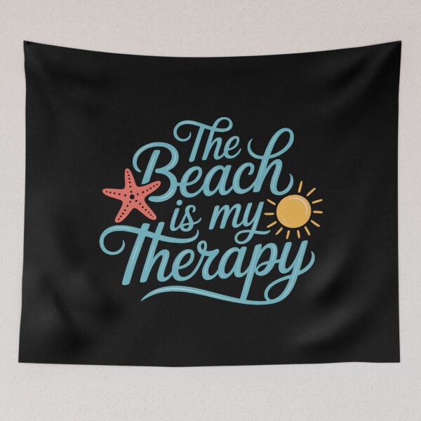 Item preview, Beach Vacation The Beach is my Therapy designed and sold by tiemacopaxer.