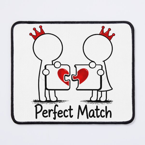 Item preview, You Complete Me – Minimalist Love Puzzle Illustration designed and sold by DariusZD.