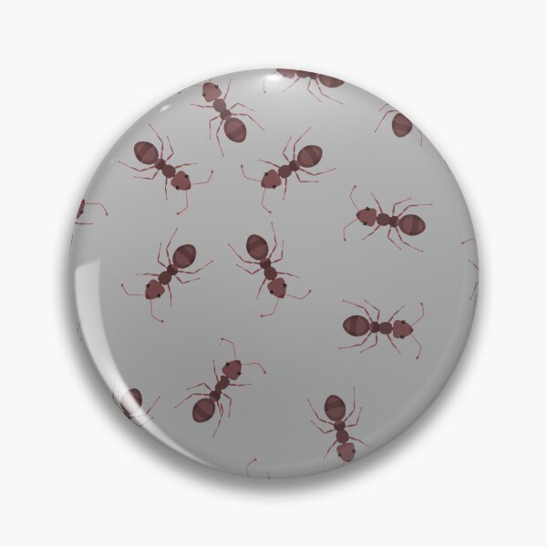 Item preview, Illustrated Brown Ants on Gray  designed and sold by KSimpson838.