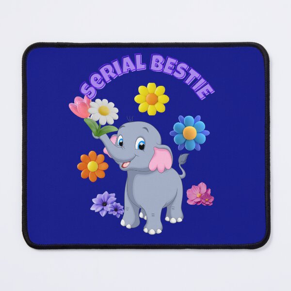 Item preview, Serial Bestie: The Wildflower Elephant designed and sold by TB-73.