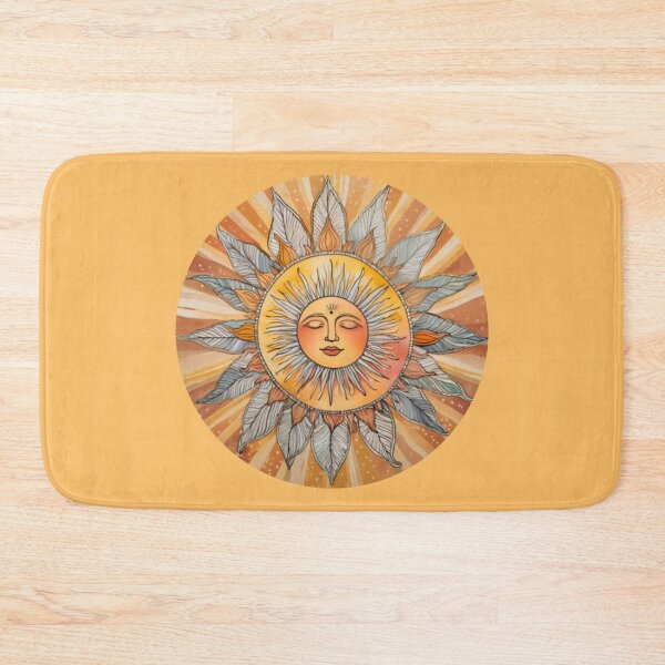Item preview, Boho Meditating Zen Buddhism Sun designed and sold by DizzyButterfly.
