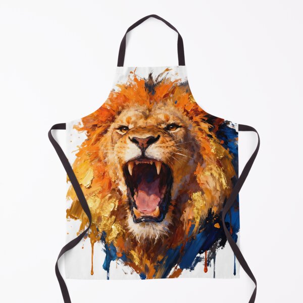 Item preview, lion paint splash art designed and sold by Metaverse8.