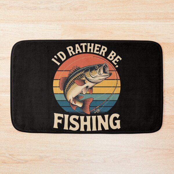 Item preview, Id Rather Be Bass Fishing-Men Boy Dad Father Day designed and sold by PattonJillian.