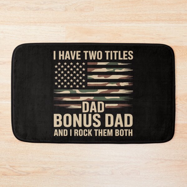 Item preview, I Have Two Titles Dad And Bonus Dad Fathers Day Step Dad designed and sold by PattonJillian.